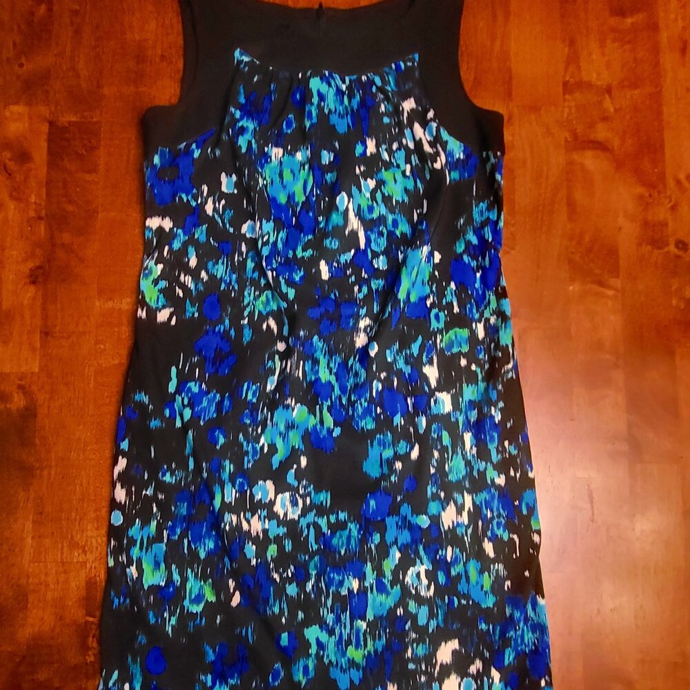 AB Studio ~ Sz 2 ~ Sleeveless Knee Length Dress ~ Excellent Condition